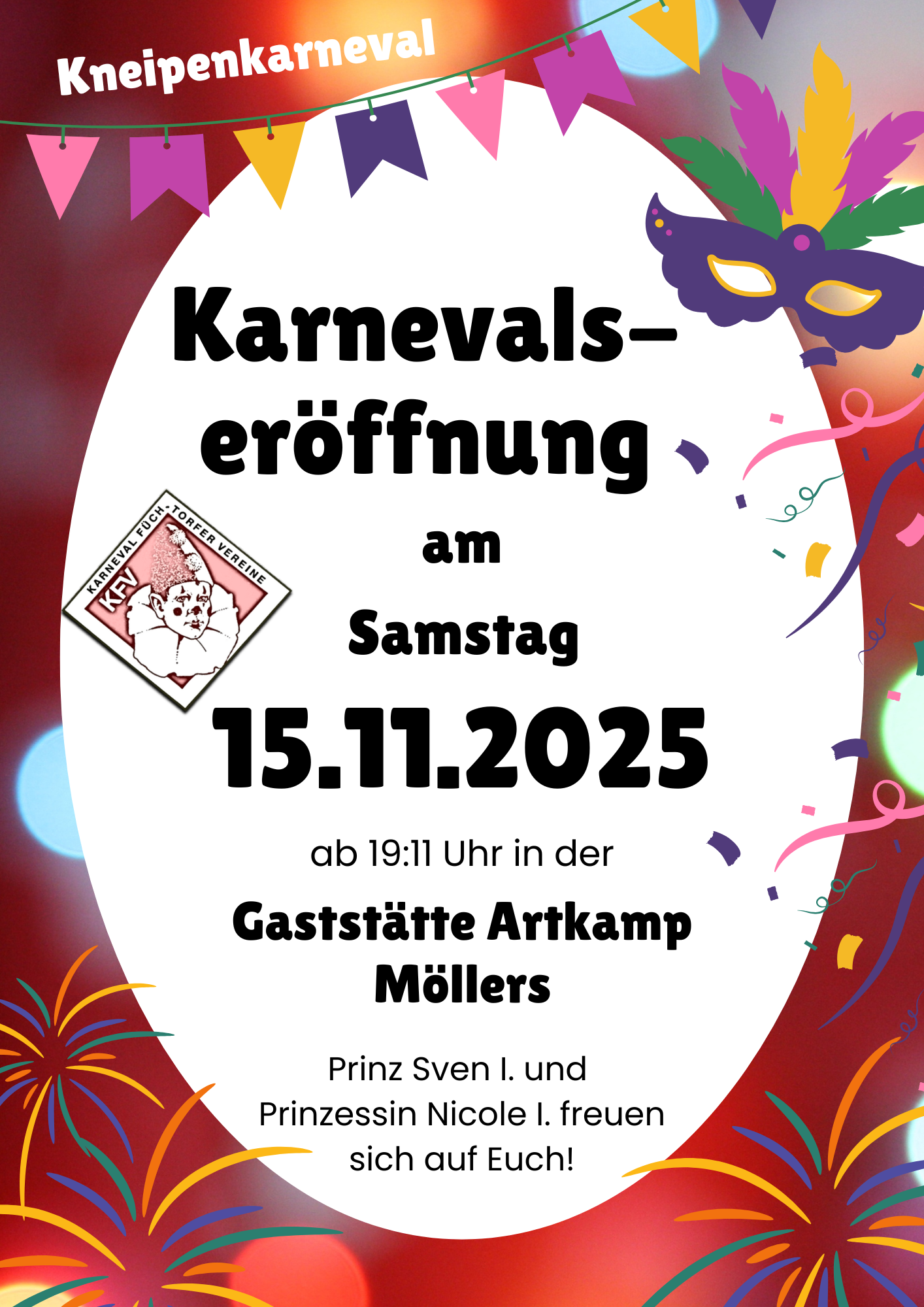 Karnevalseröffnung am 15.11.2025